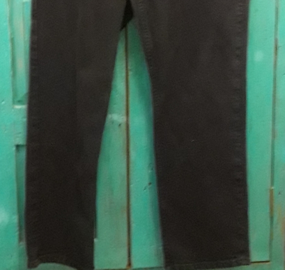 Women's Black Harley Davidson Jeans, Straight Leg Sz 16 - Picture 4 of 10